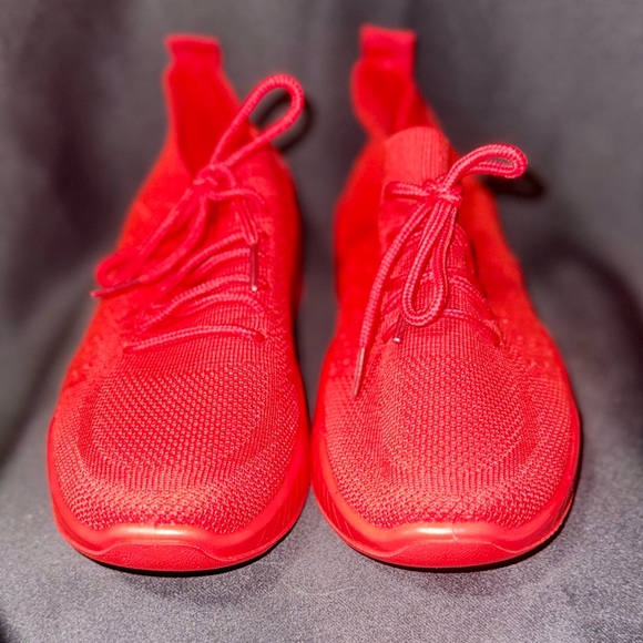 Shoes - Women's Vibrant Red Athletic Shoes